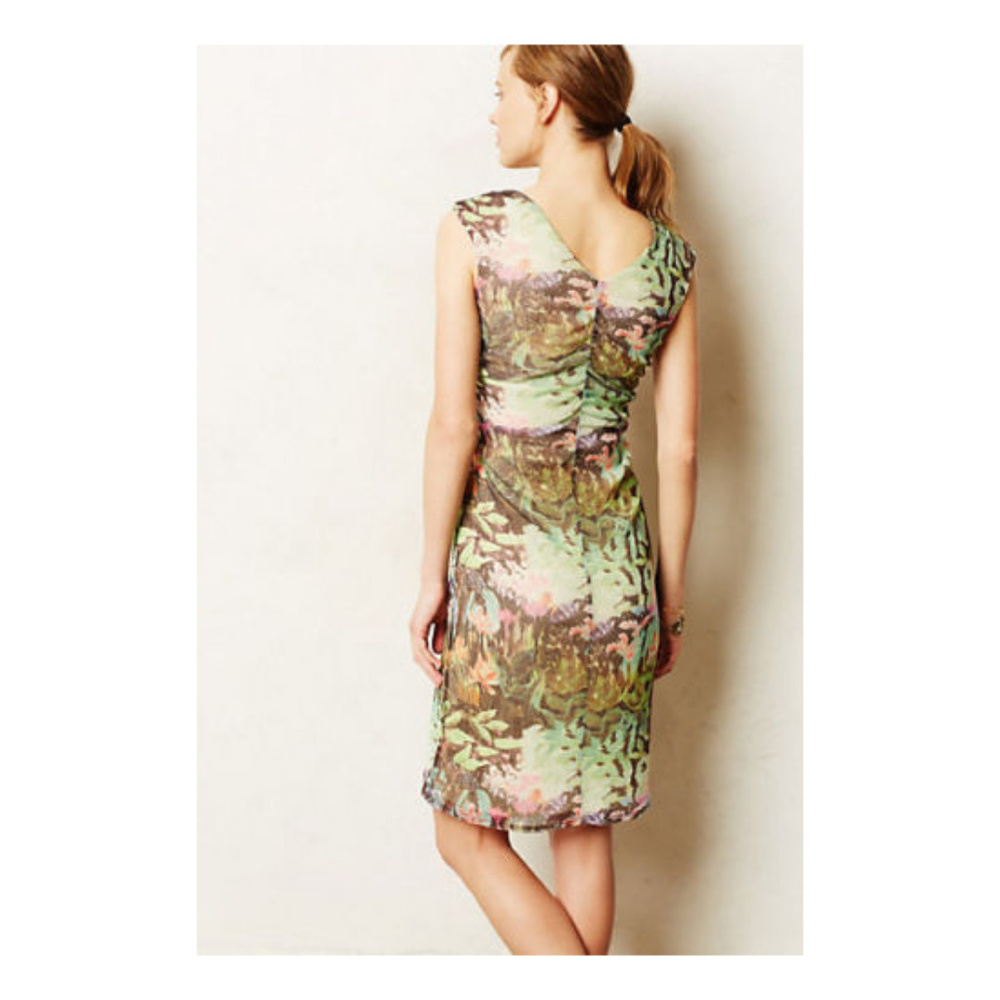 ANTHROPOLOGIE Weston Wear Watercolor Party Dress - Picture 3 of 6